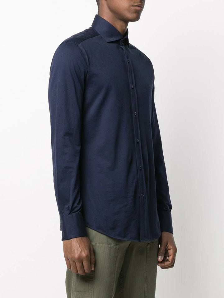 Brunello Cucinelli Sport Shirt in Navy