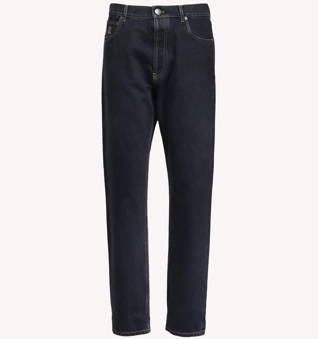 Brunello Cucinelli 5-Pocket Jeans in Dark Grey