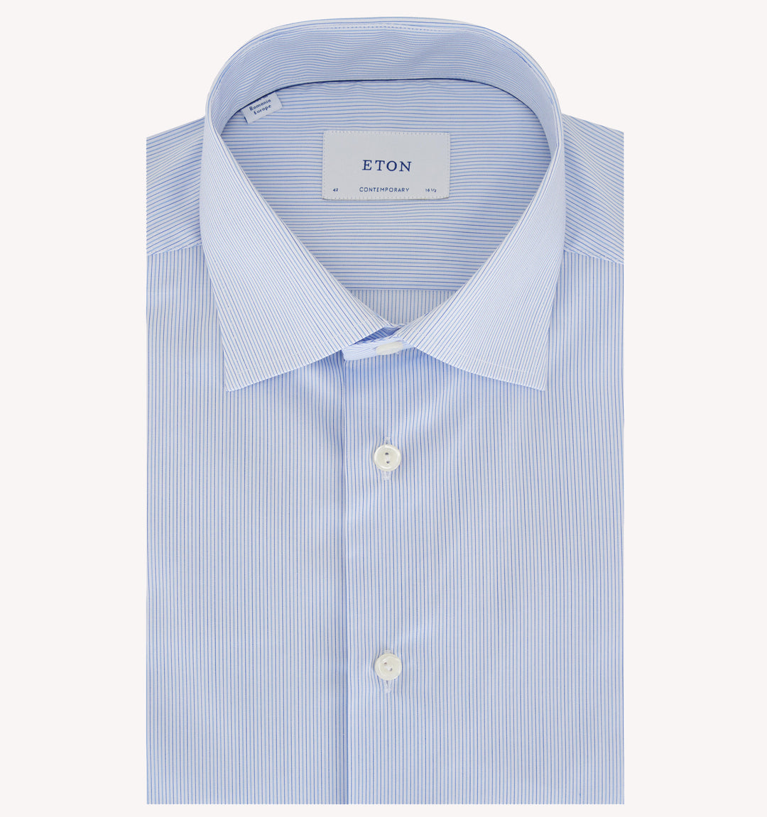Eton Stripe Dress Shirt in Blue Multi