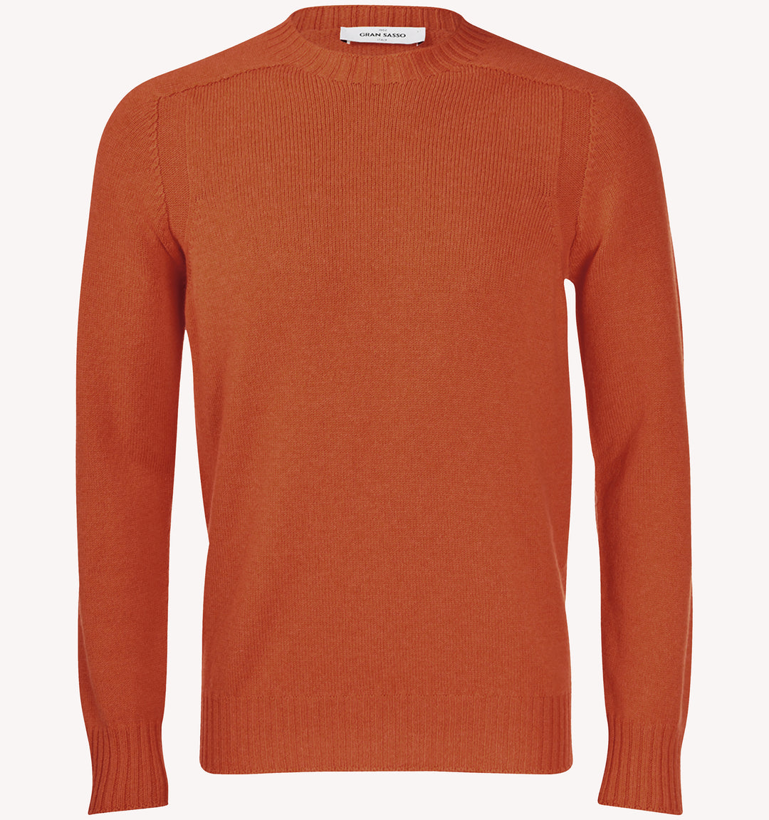 Gran Sasso Super Geelong Sweater in Pumpkin