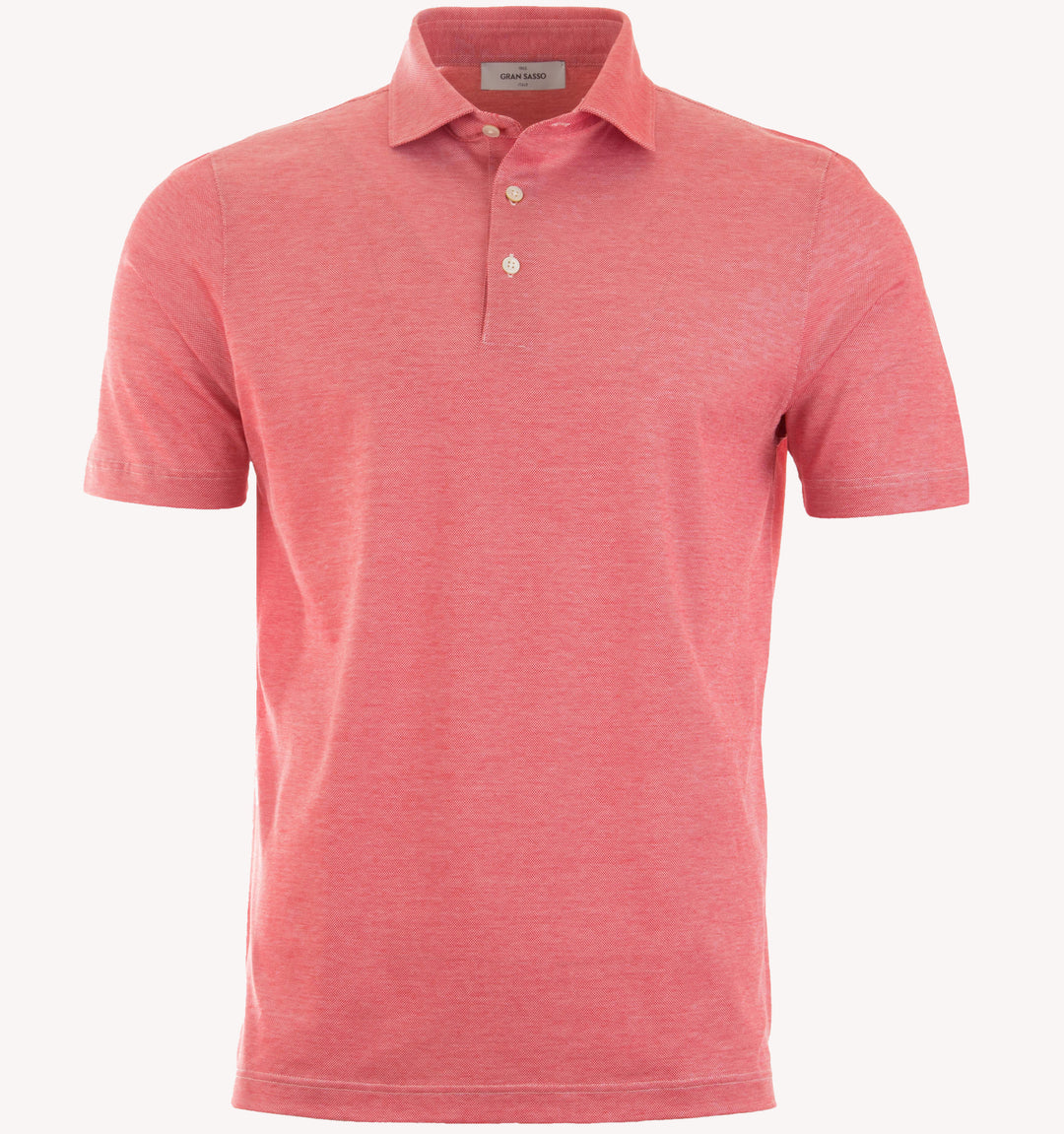 Gran Sasso Piqué Polo in Berry