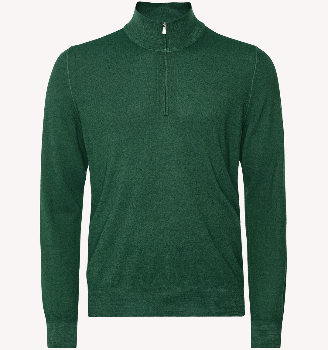 Gran Sasso Quarter Zip in Green