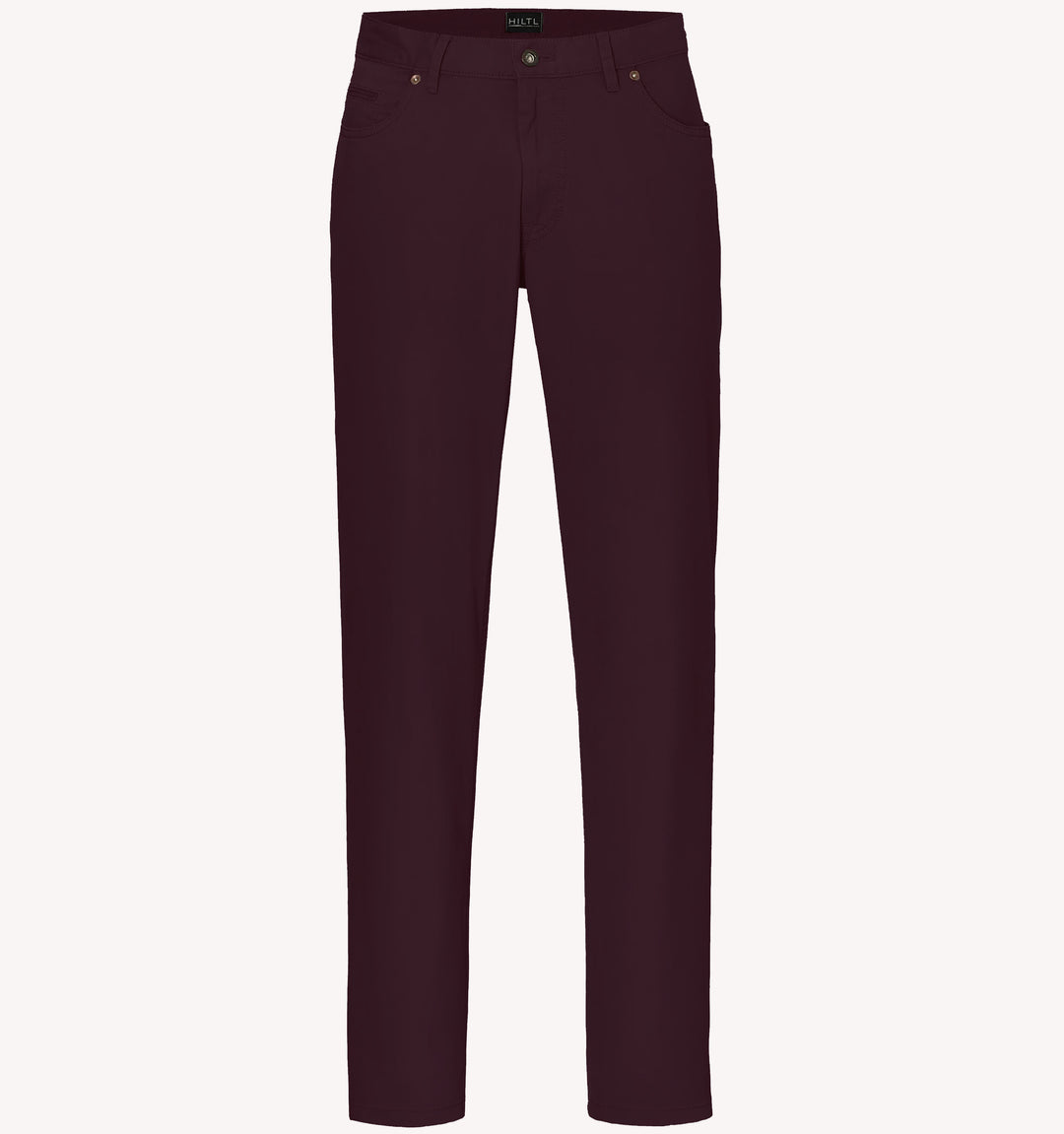 Hiltl Dude 5-Pocket Pant in Merlot
