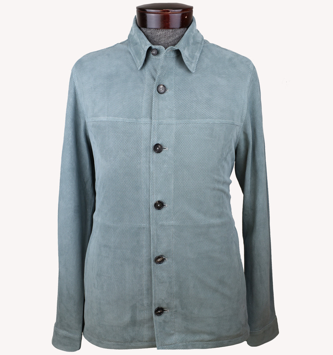 Manto Overshirt in Dusty Blue
