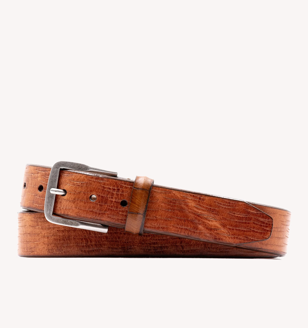 Martin Dingman Harris Belt in Chestnut