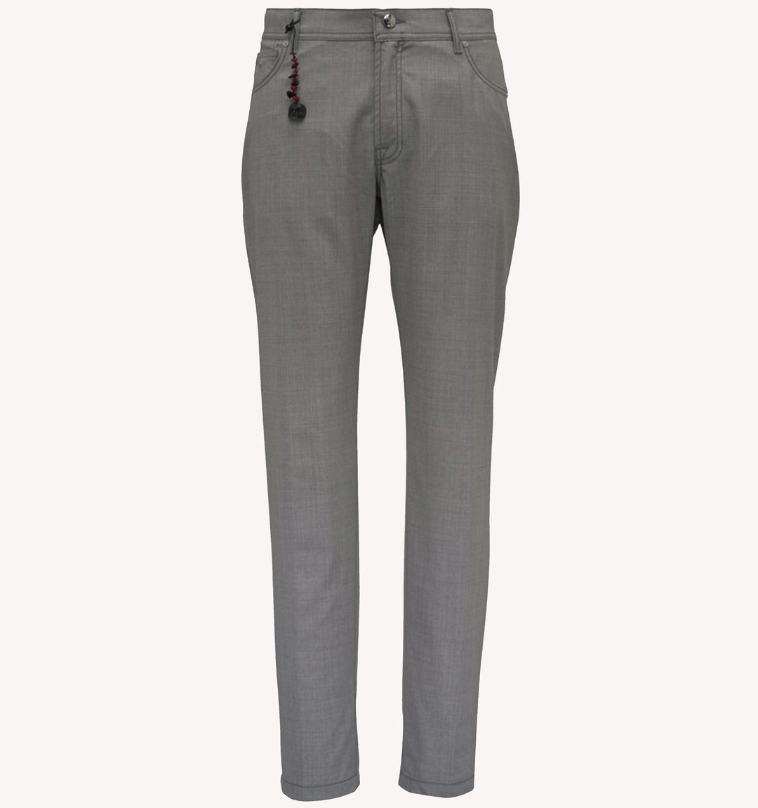 Pescarolo 5-Pocket Pant in Dark Grey