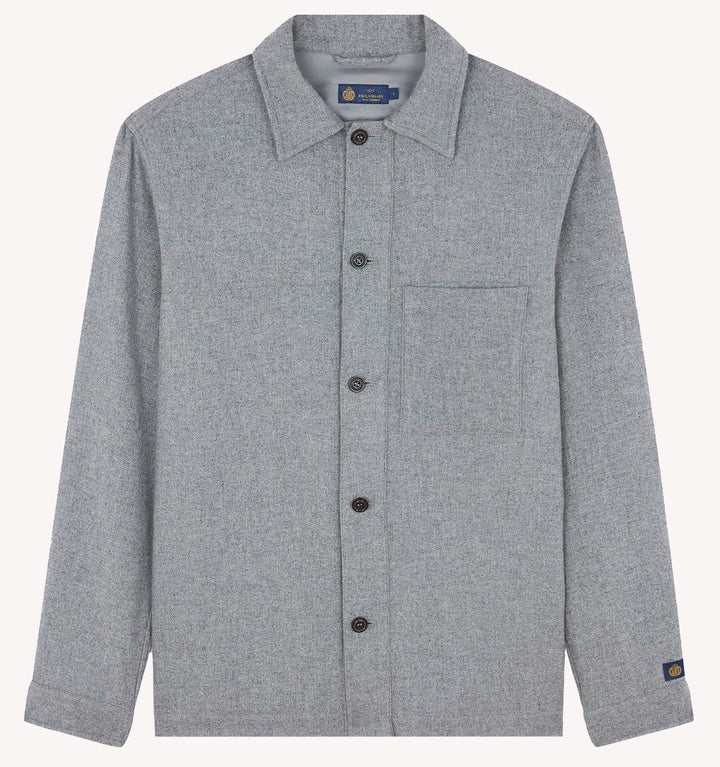 Paul & Shark Overshirt in Smoked Grey
