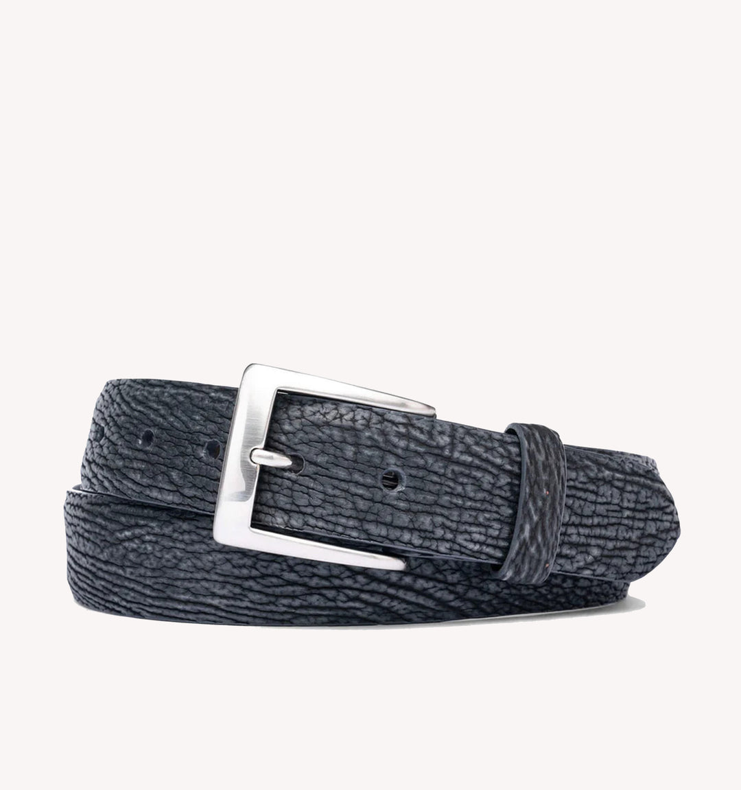W. Kleinberg Shark Belt in Dark Grey