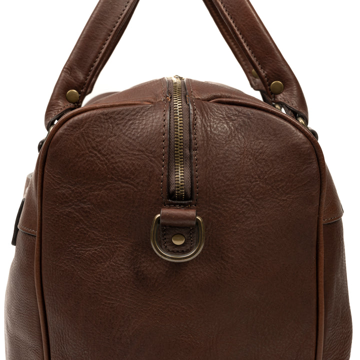 Moore & Giles Booker Cabin Duffel in Seven Hills Chocolate