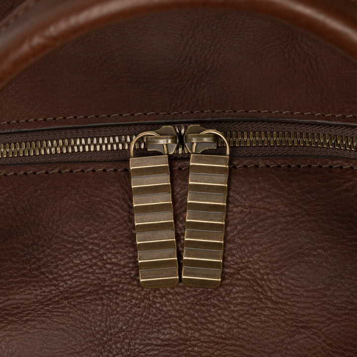 Moore & Giles Booker Cabin Duffel in Seven Hills Chocolate