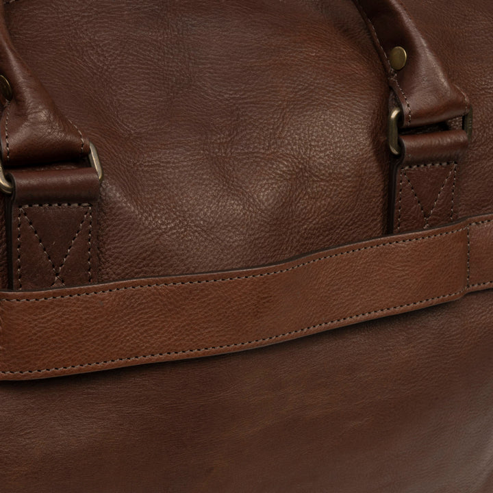Moore & Giles Booker Cabin Duffel in Seven Hills Chocolate