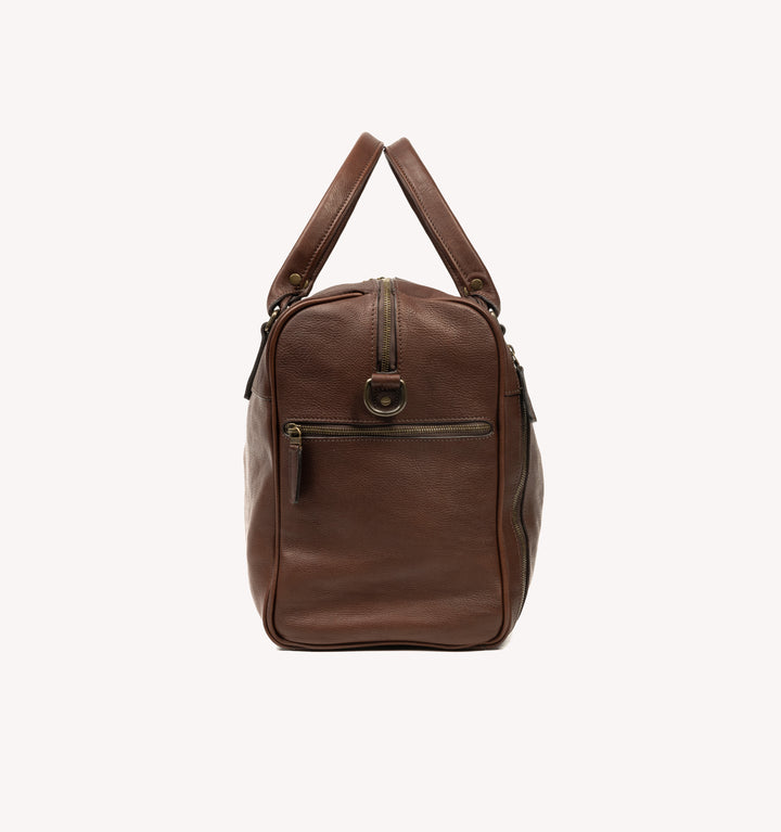 Moore & Giles Booker Cabin Duffel in Seven Hills Chocolate