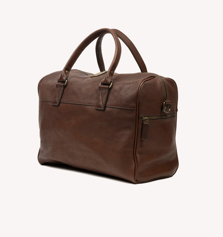 Moore & Giles Booker Cabin Duffel in Seven Hills Chocolate