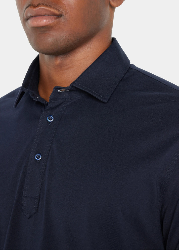 Brunello Cucinelli Polo in Navy