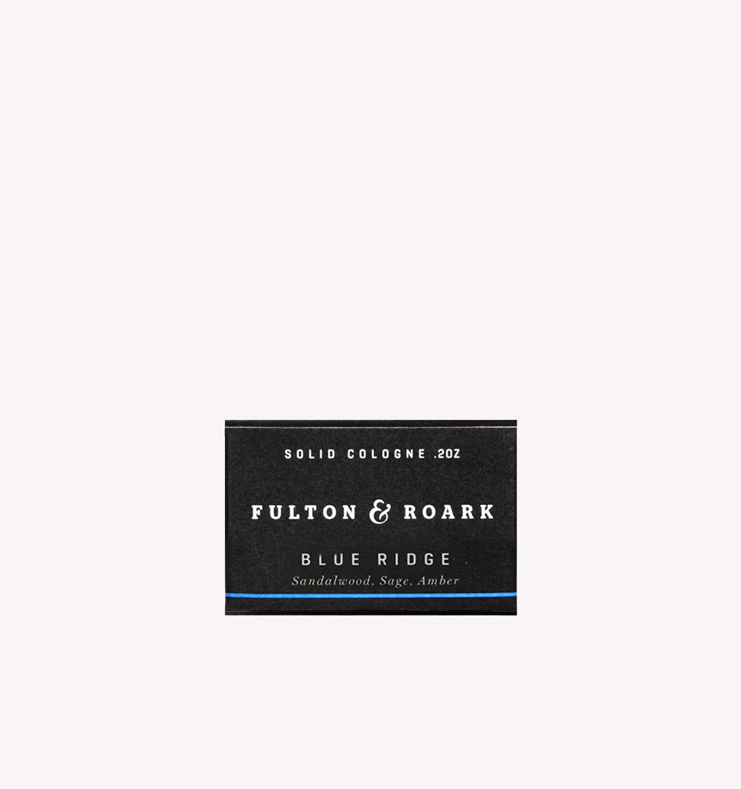 Fulton & Roark Solid Cologne Refill in Blue Ridge