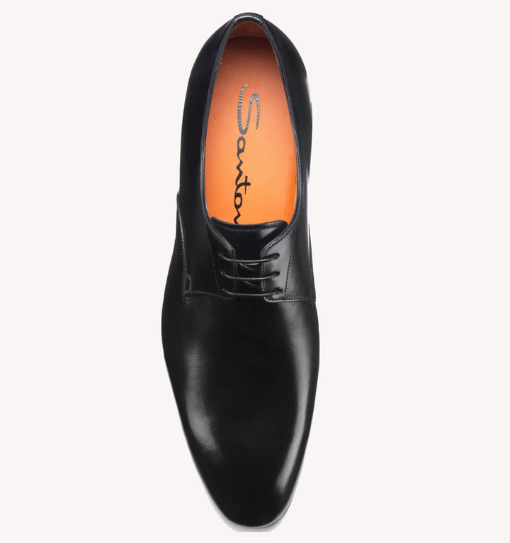 Santoni Induct Lace-up Shoe in Black