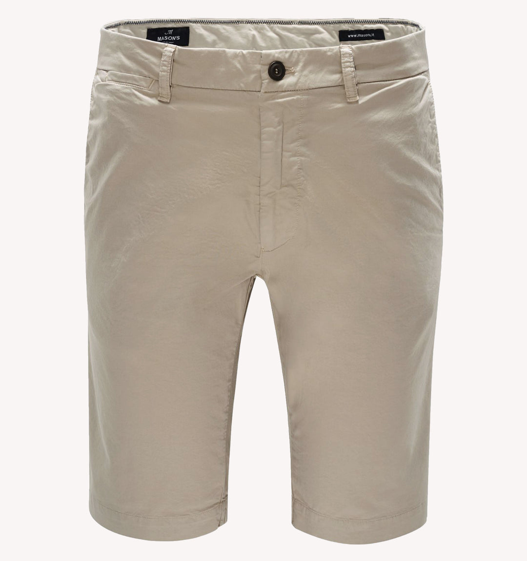 Mason's London Chino Bermuda Shorts in Khaki