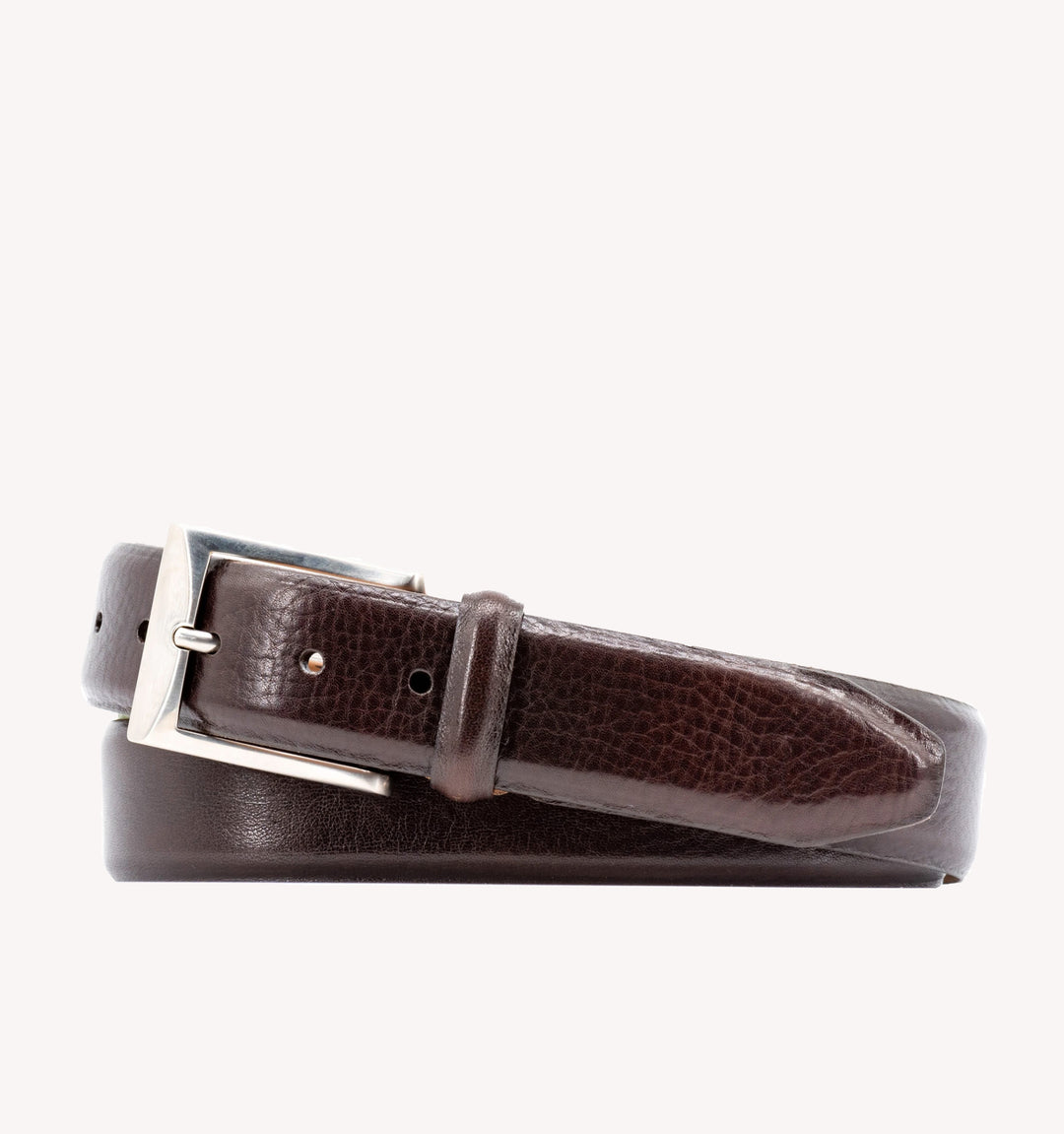 Martin Dingman Luca Luxe Italian Belt in Walnut