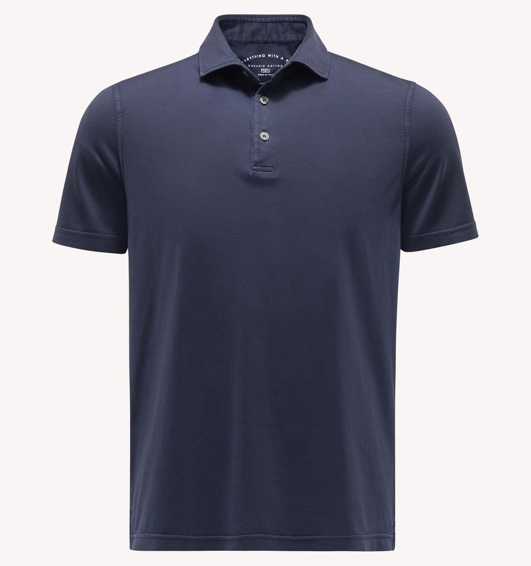 Fedeli Zero Polo in Navy