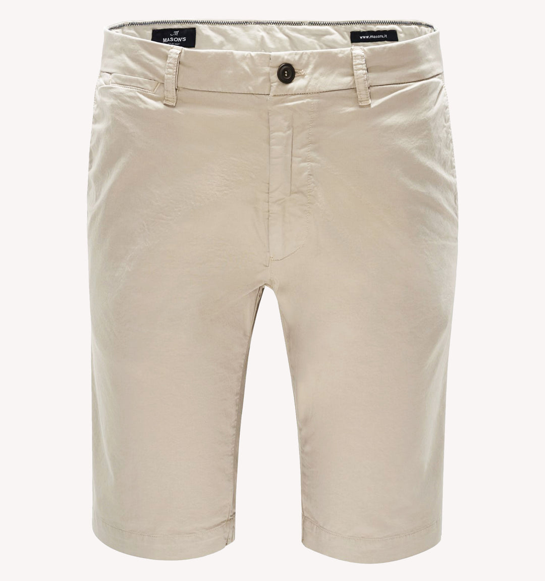 Mason's London Chino Bermuda Shorts in Sand