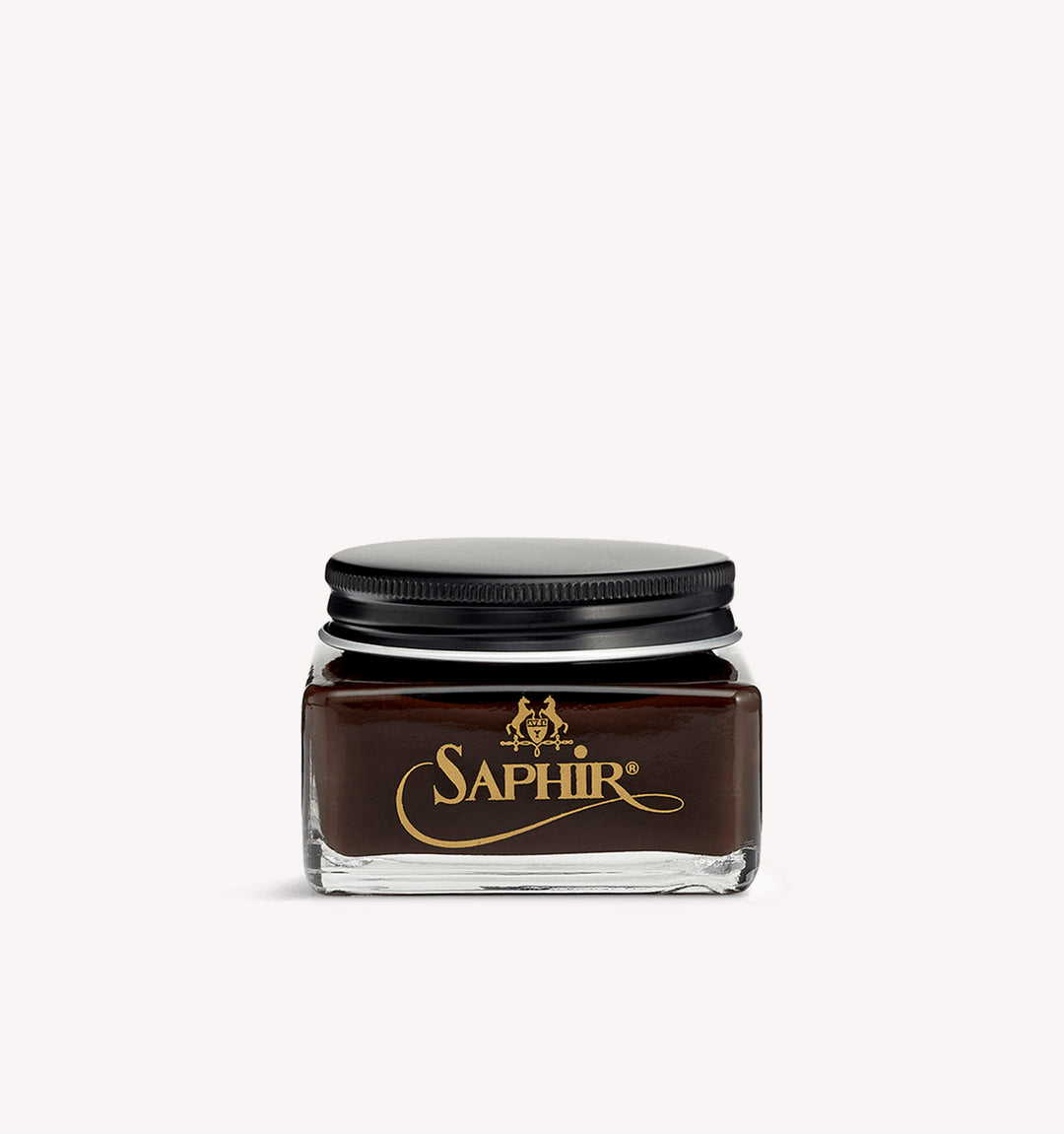 Saphir Shoe Cream in Dark Brown
