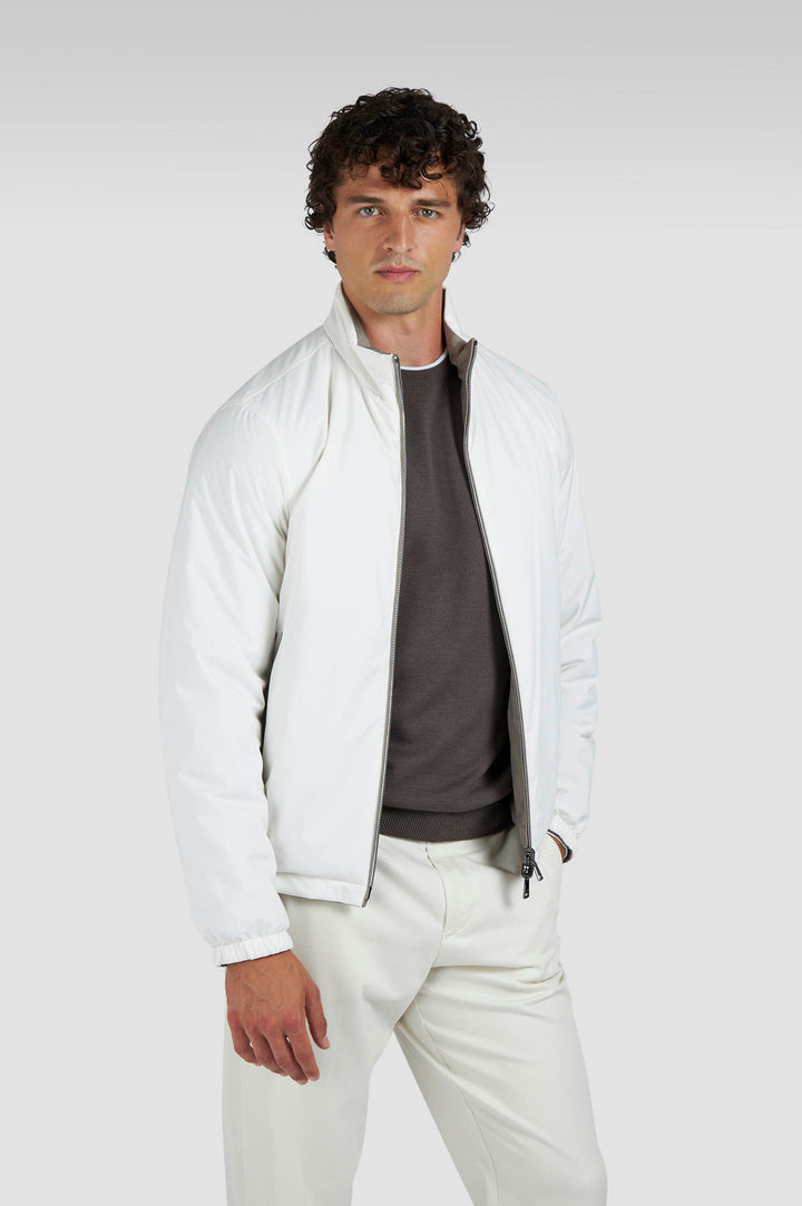 Paul & Shark Typhoon Platinum Reversible Jacket in Beige Medium Taupe