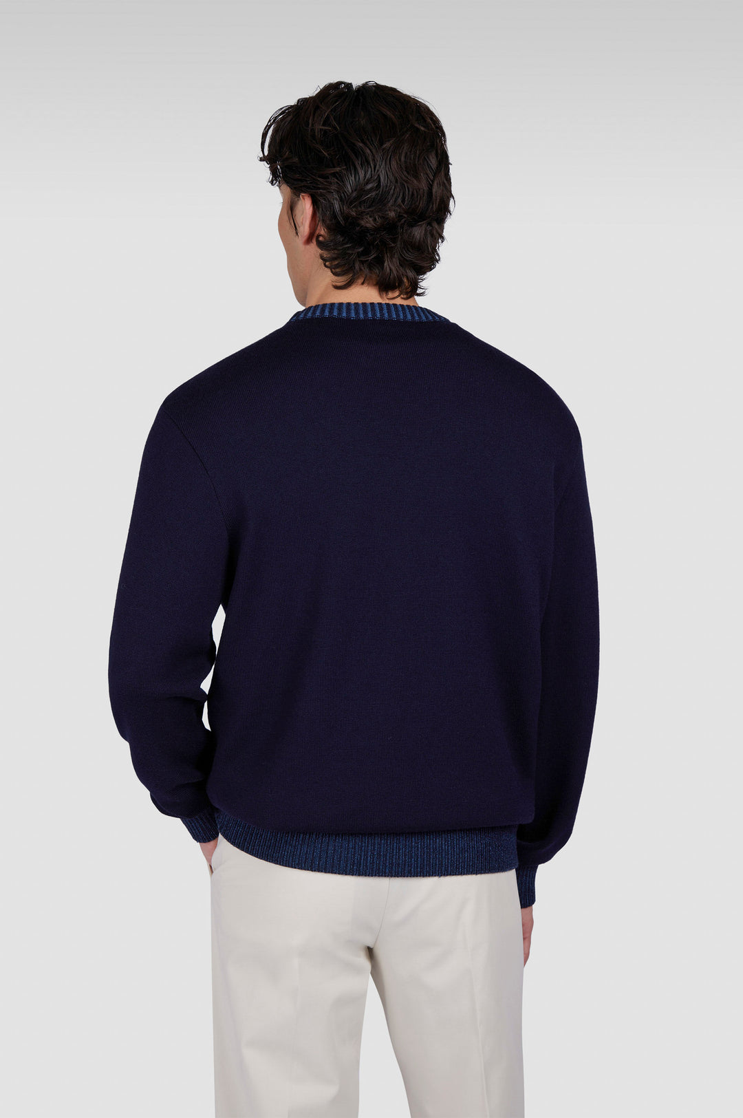 Paul & Shark Soft Cool Touch Sweater in Blue
