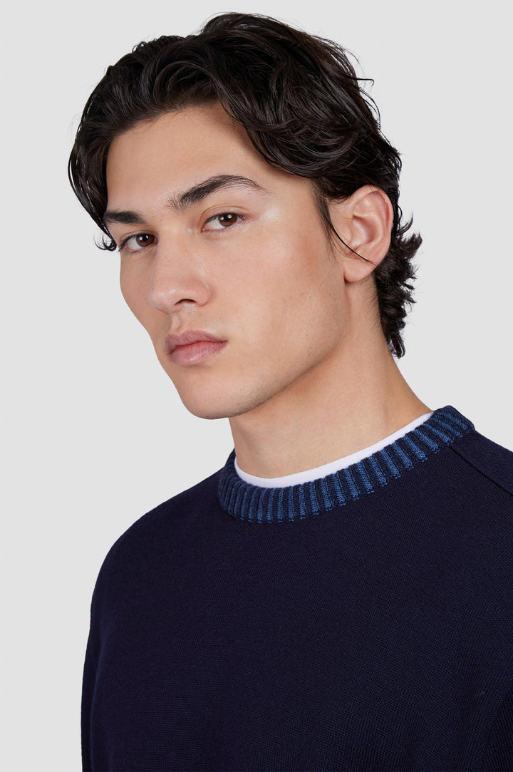Paul & Shark Soft Cool Touch Sweater in Blue