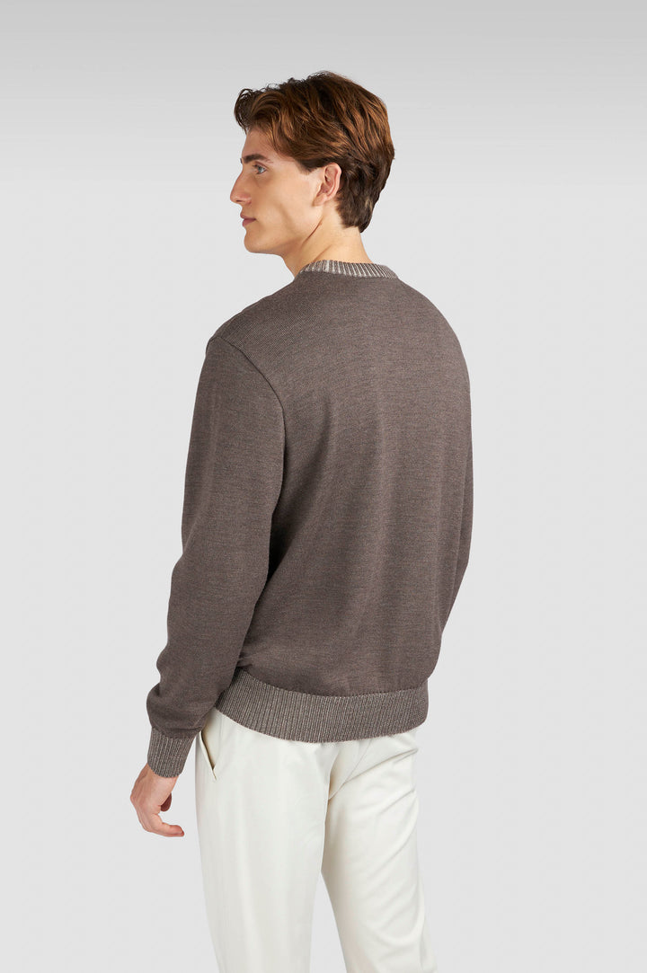 Paul & Shark Soft Cool Touch Sweater in Falcon