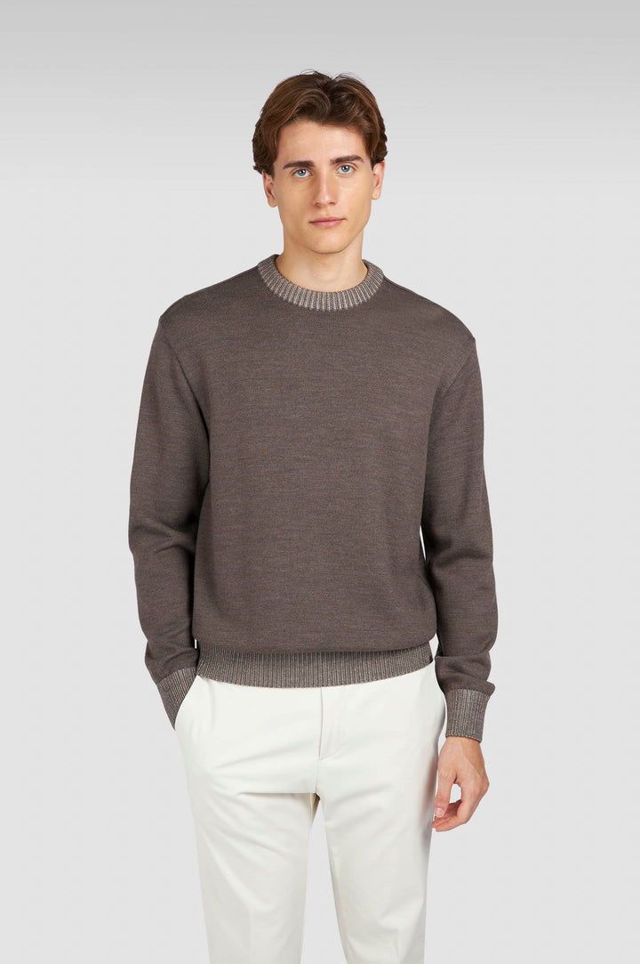 Paul & Shark Soft Cool Touch Sweater in Falcon