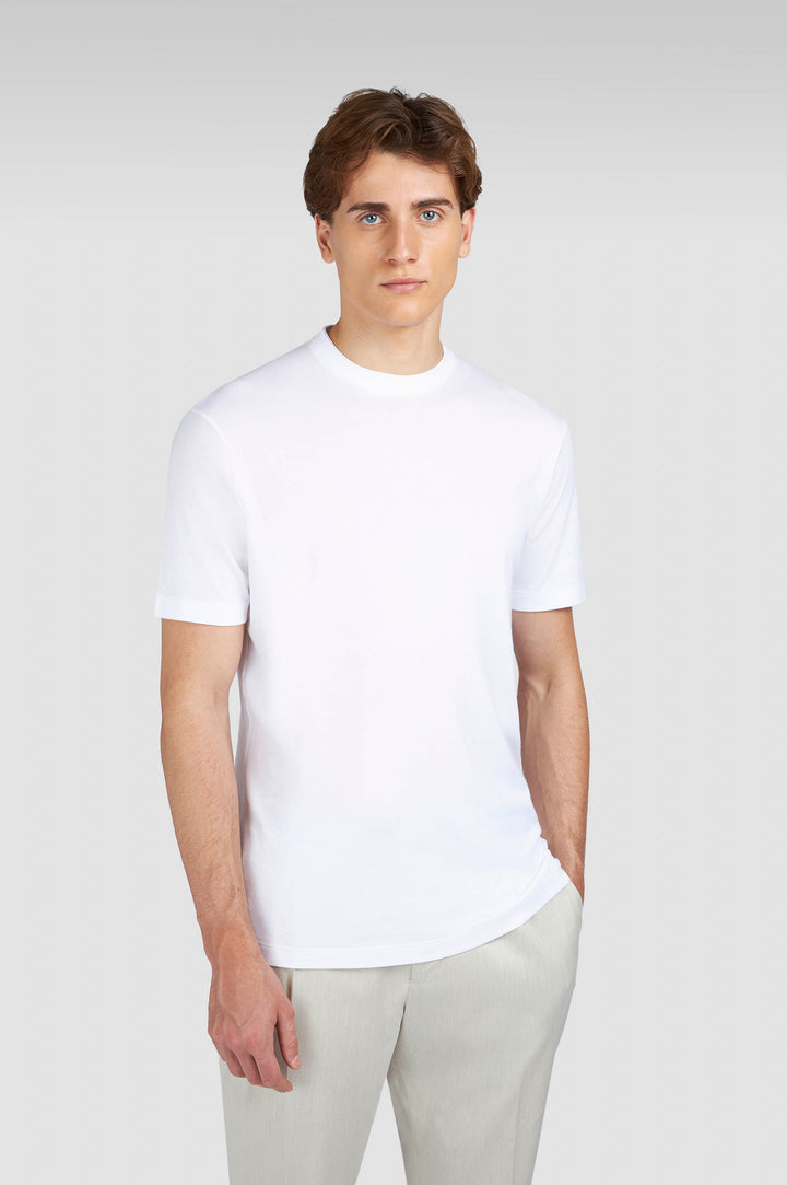 Paul & Shark X-Soft Interlock T-shirt in Snow White