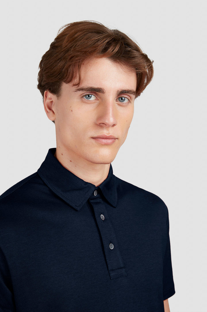 Paul & Shark X-Soft Interlock Polo in Blue