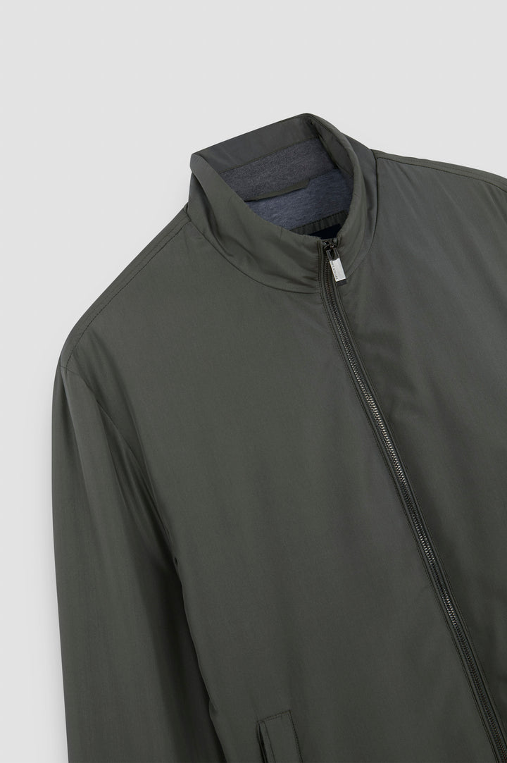 Paul & Shark Typhoon Silk Jacket in Agave Green