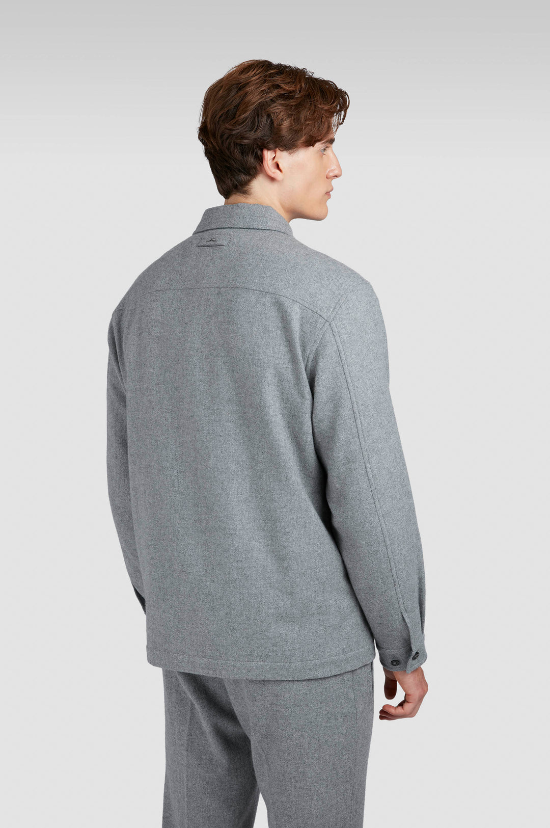 Paul & Shark Overshirt in Smoked Grey
