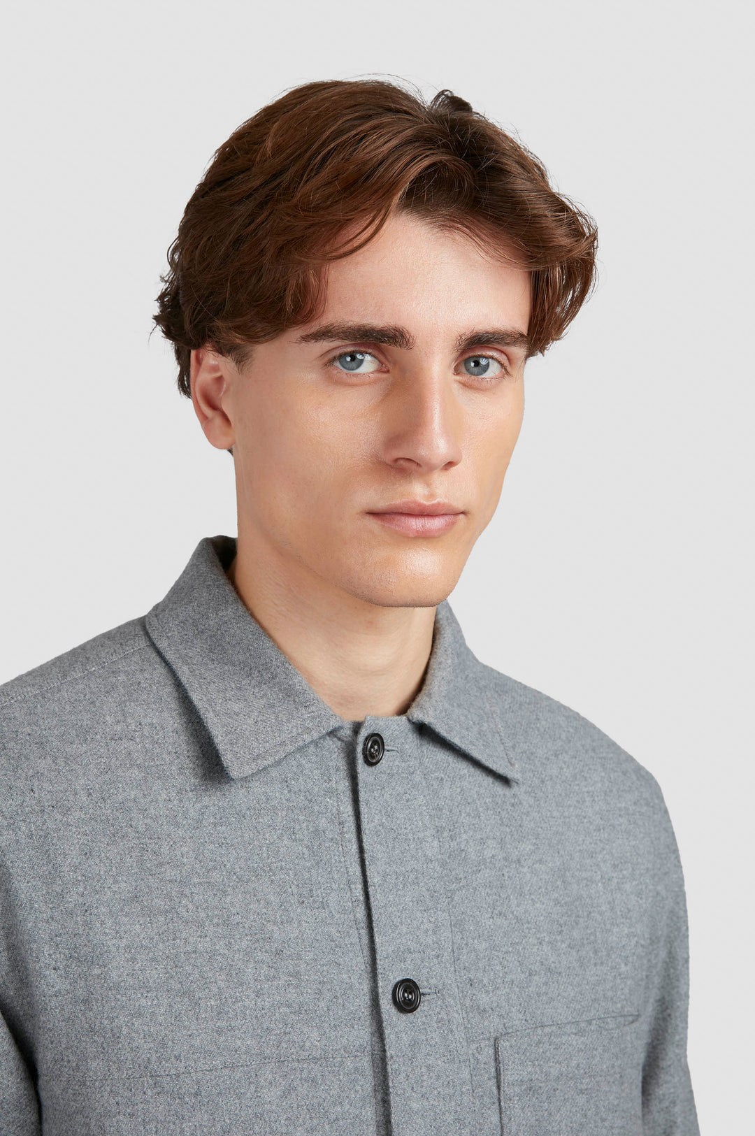 Paul & Shark Overshirt in Smoked Grey