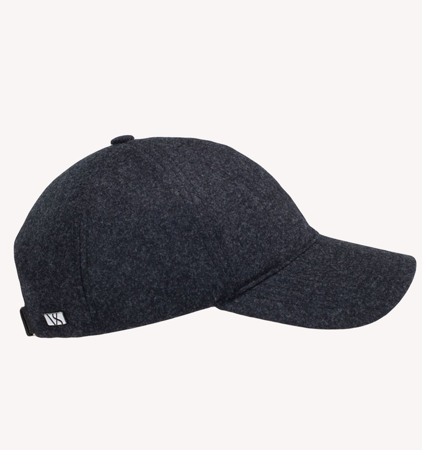 Varsity Wool Soft Front Hat in Nightfall Black