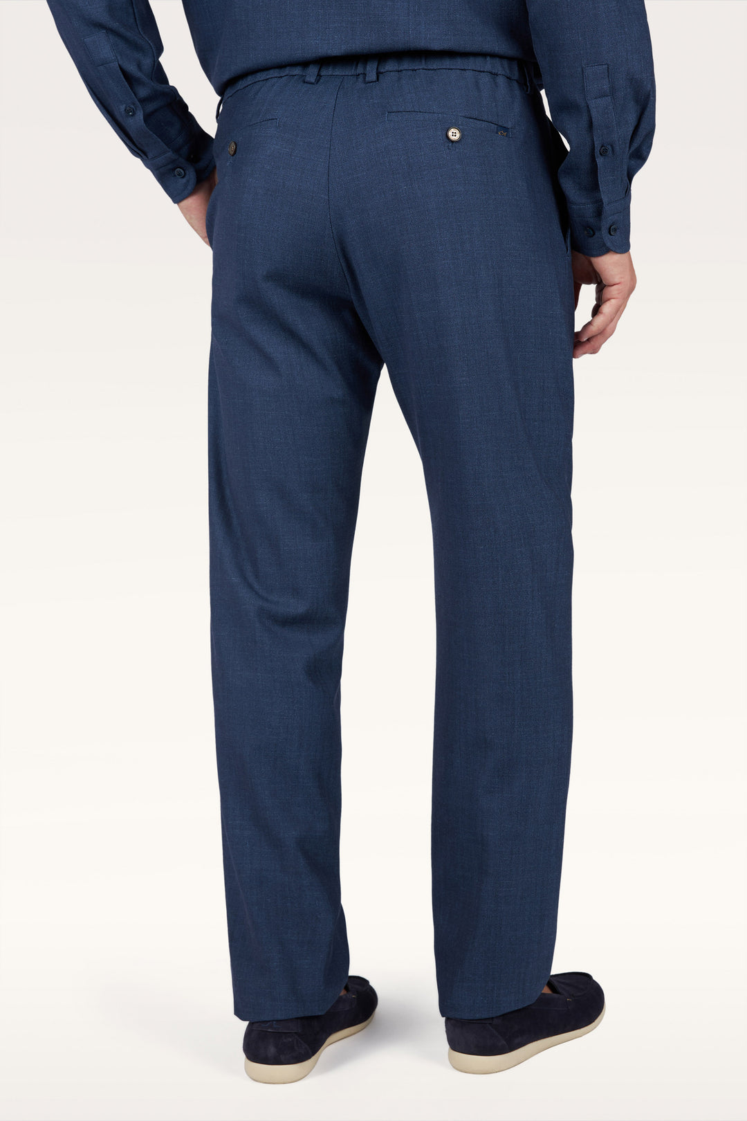 Paul & Shark Lucca Trousers in Navy Blue