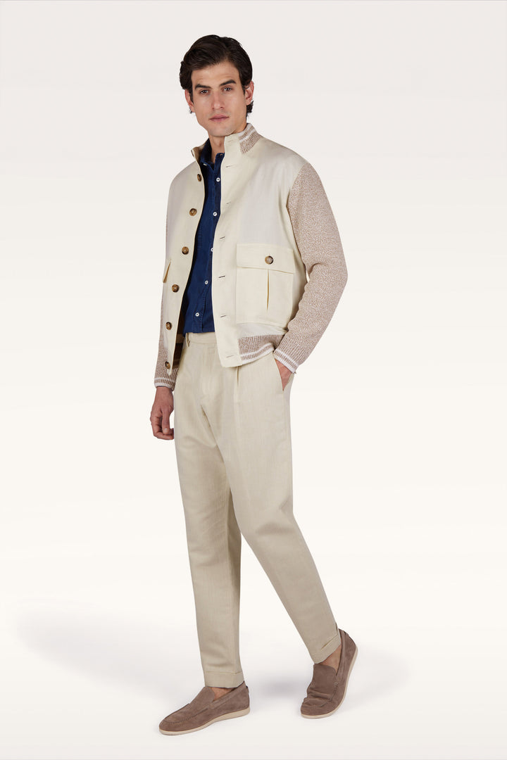 Paul & Shark Chino Trousers in Almond
