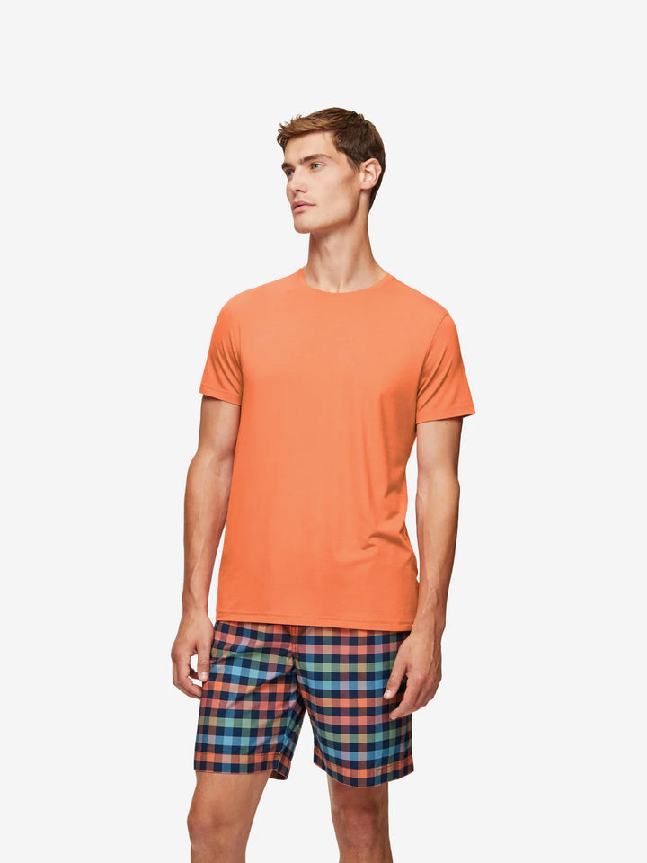 Derek Rose Basel T-Shirt in Orange
