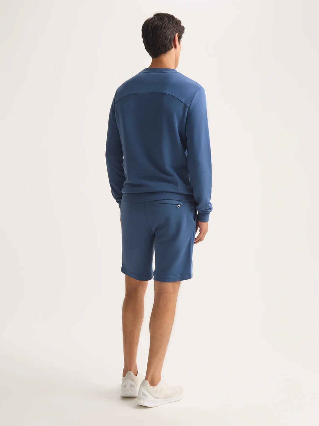 Derek Rose Quinn Sweatshirt in Denim