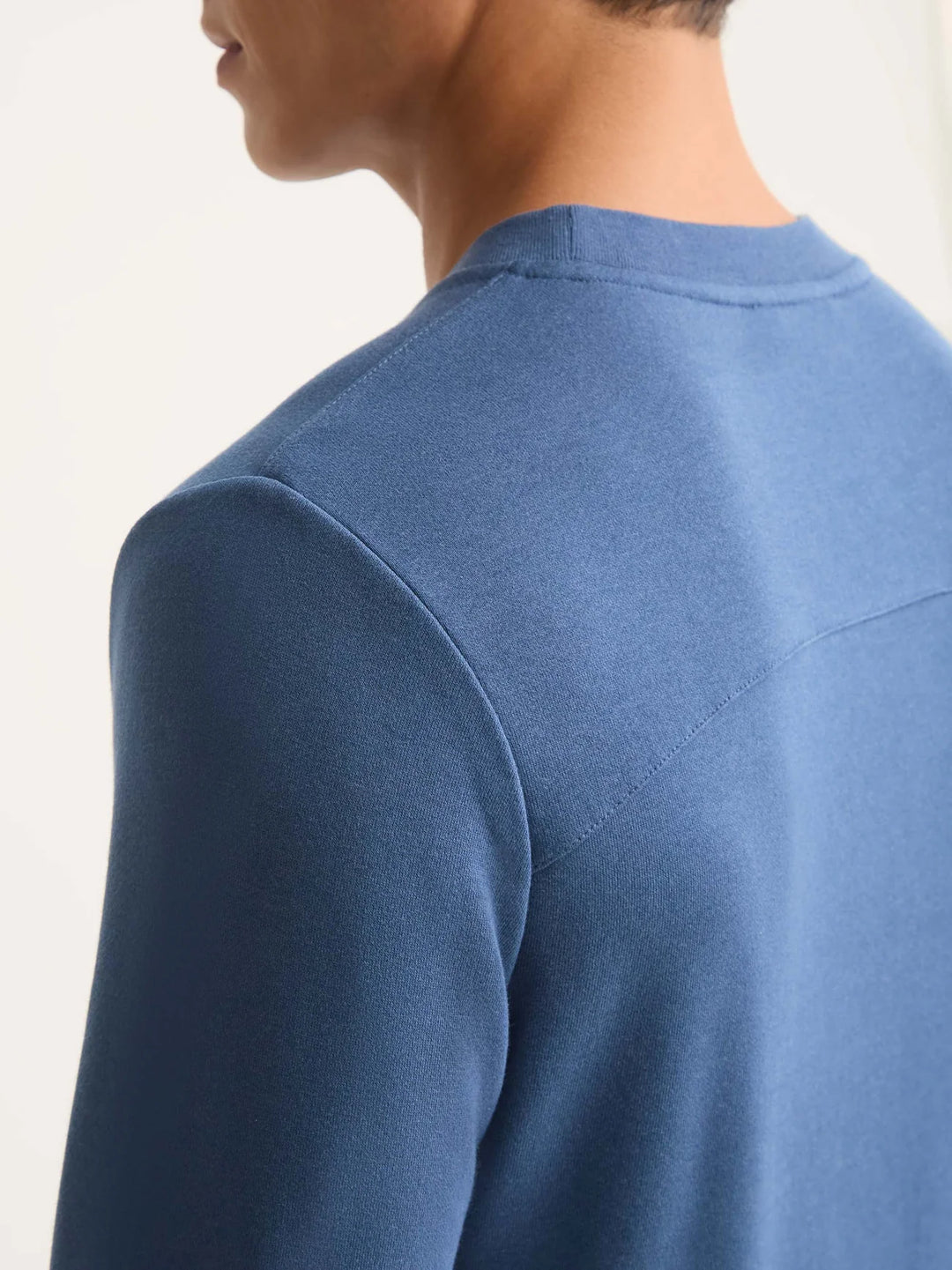 Derek Rose Quinn Sweatshirt in Denim