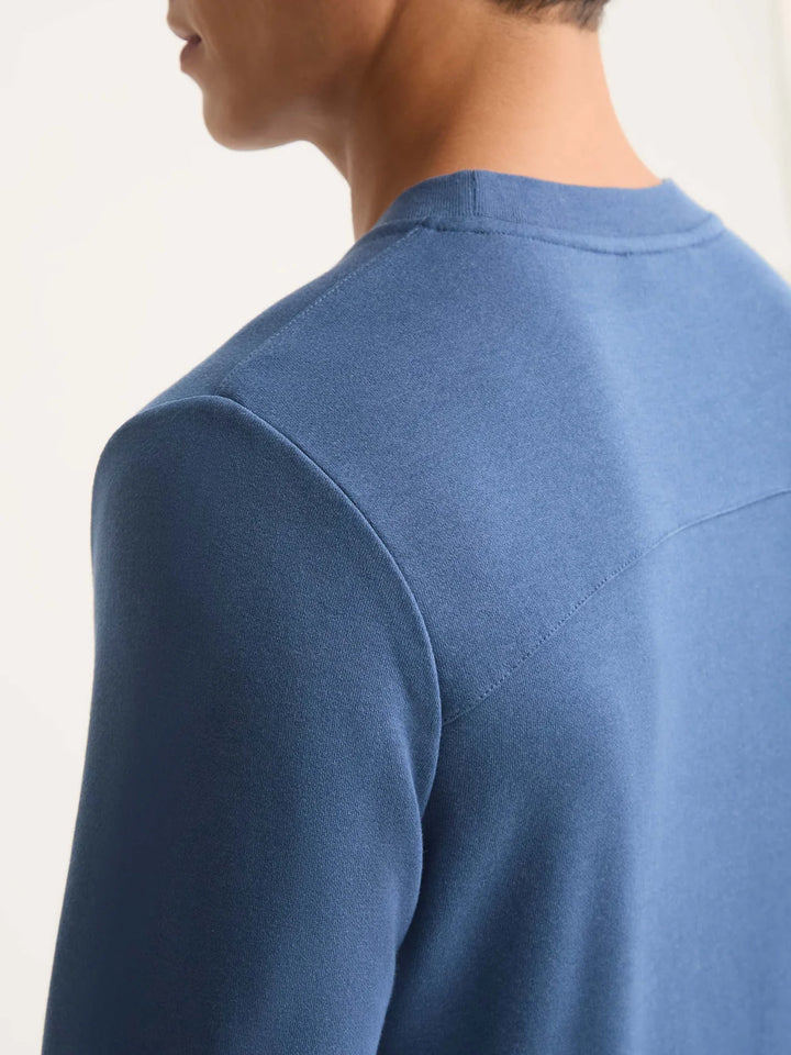 Derek Rose Quinn Sweatshirt in Denim