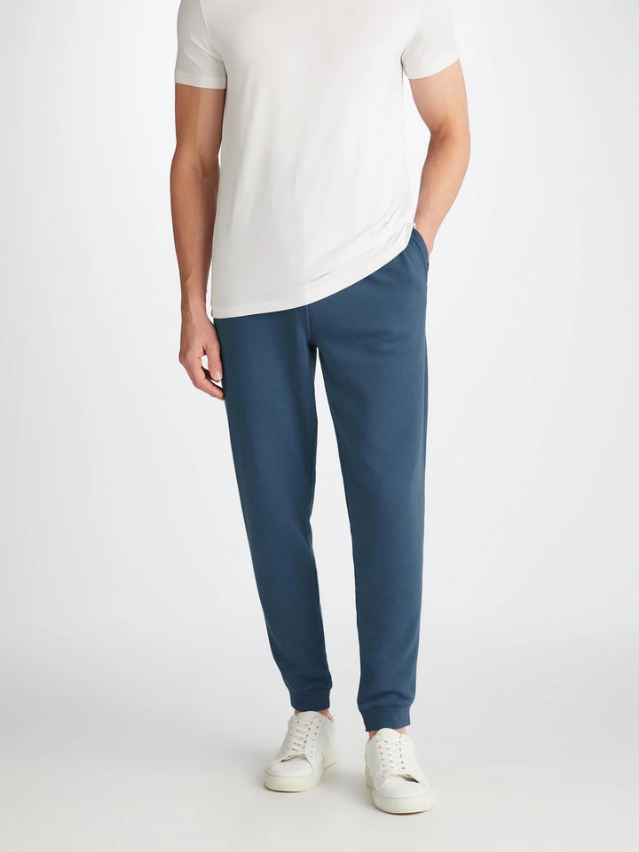 Derek Rose Quinn Sweatpant in Denim
