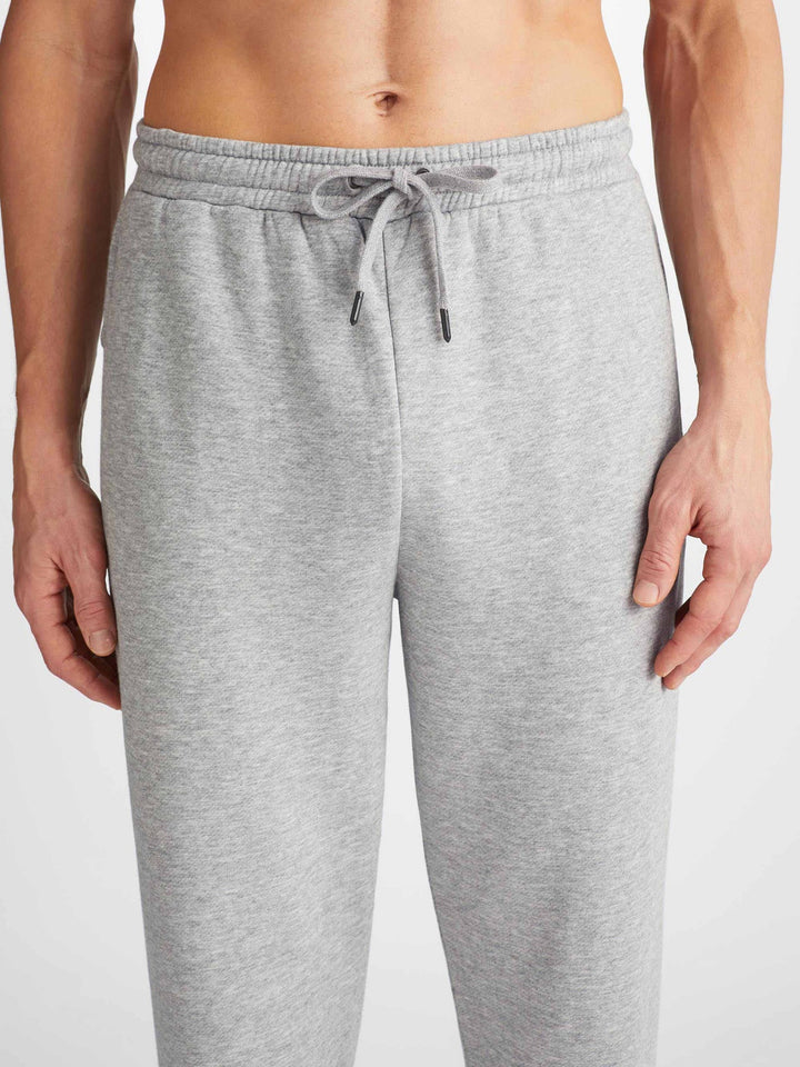 Derek Rose Quinn Sweatpant in Silver