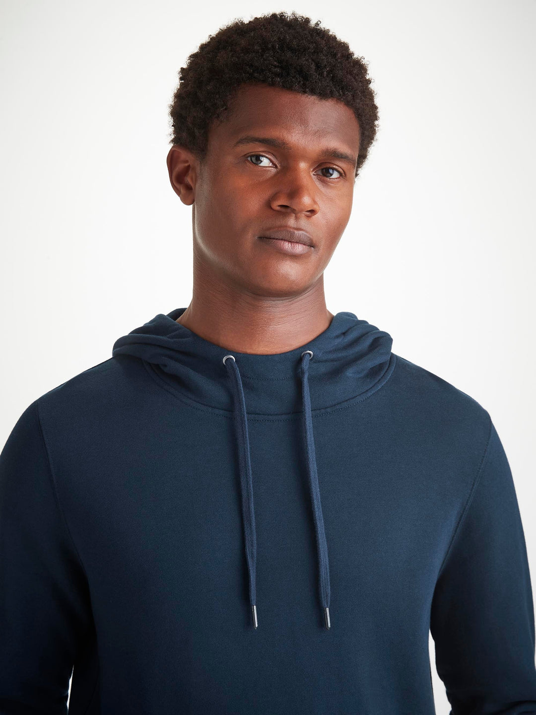 Derek Rose Quinn Sweatshirt in Navy