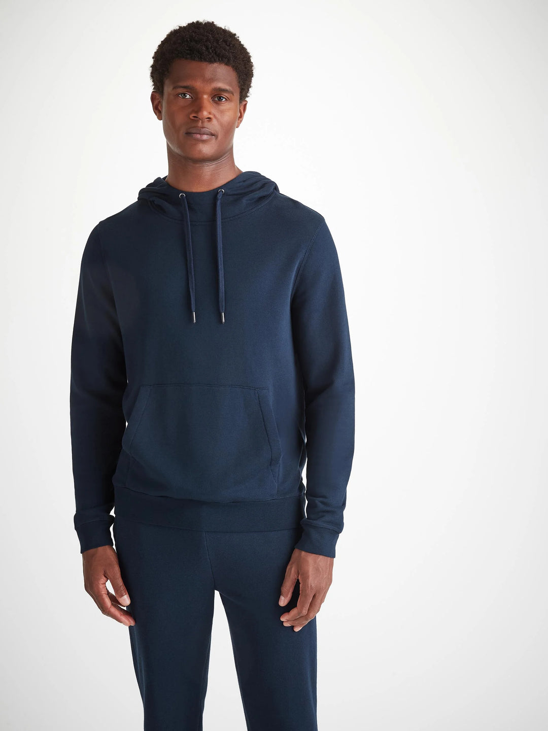 Derek Rose Quinn Sweatshirt in Navy