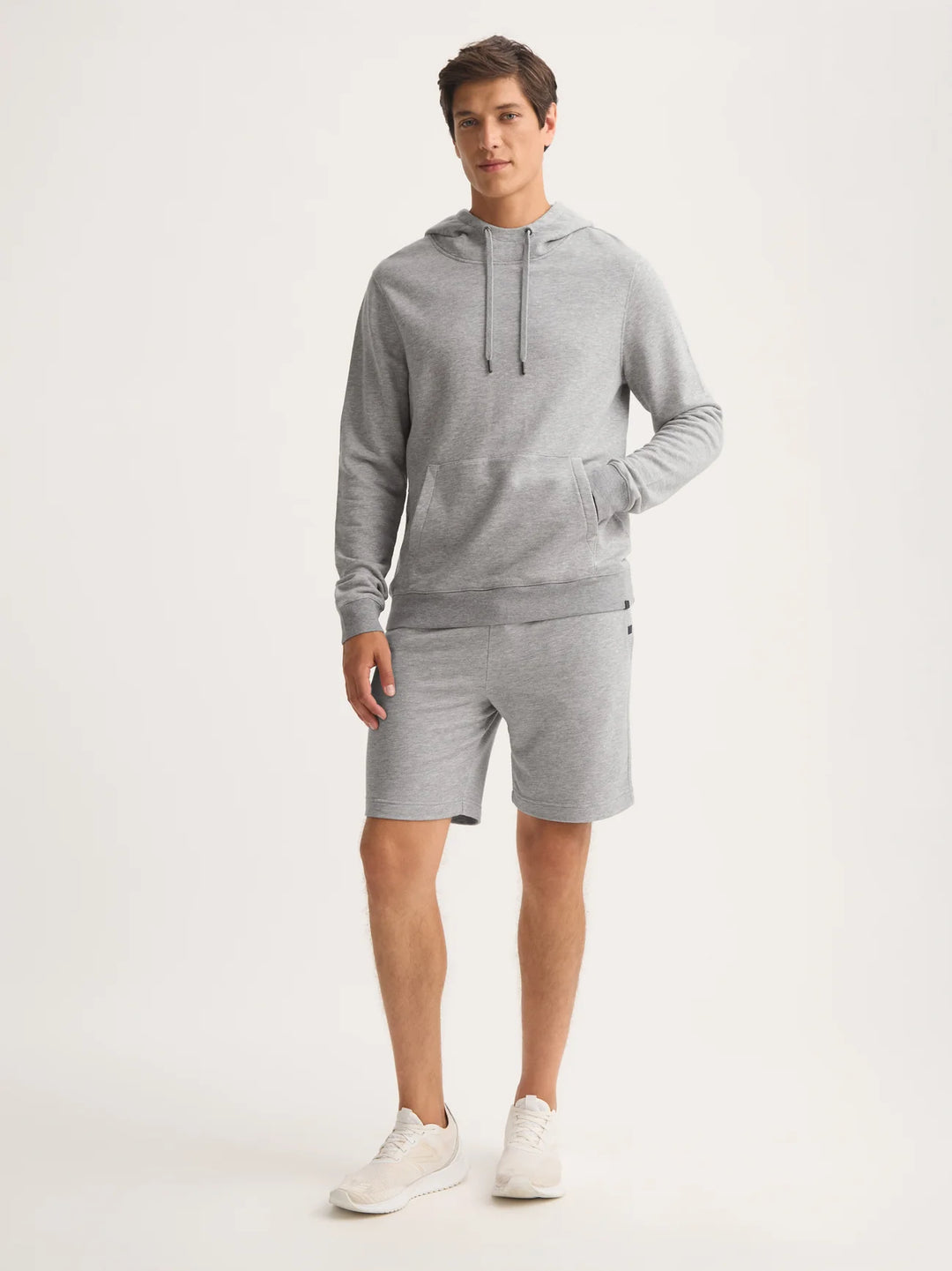 Derek Rose Quinn Sweatshirt in Silver