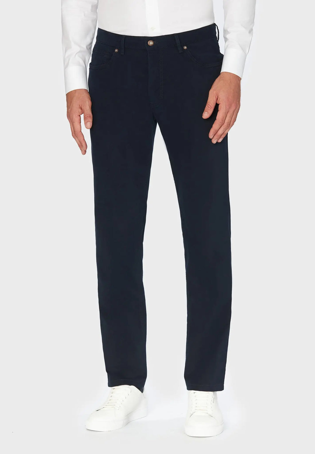 Hiltl Dude 5-Pocket Pant in Navy