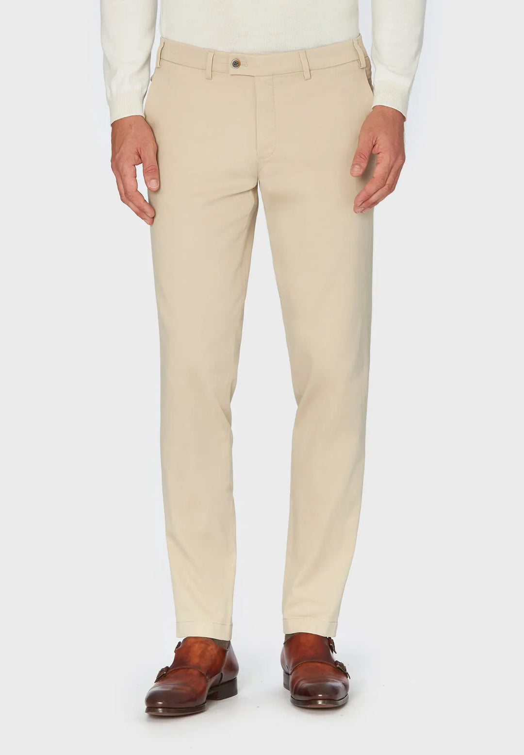 Hiltl Dante Sport Trouser in Sand