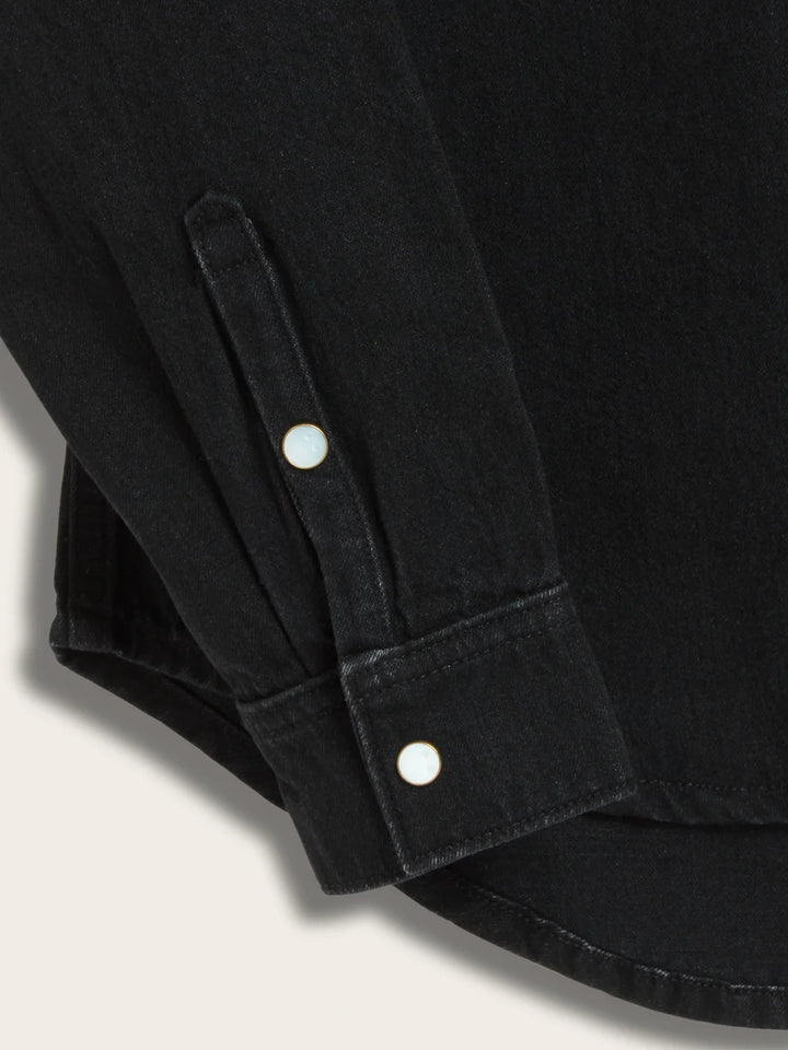 Savas Allen Shirt Jacket in Black